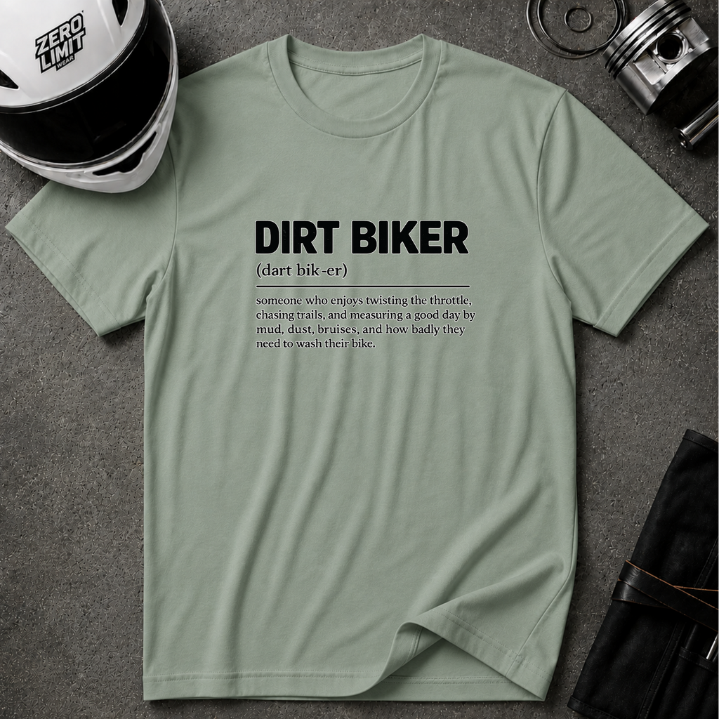 Dirt Biker Definition T-Shirt