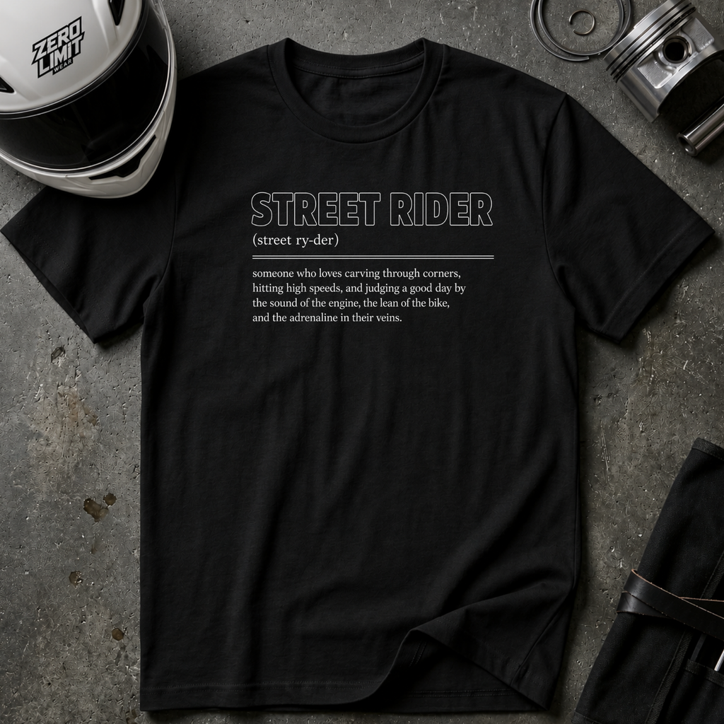 Street Rider Definition T-Shirt