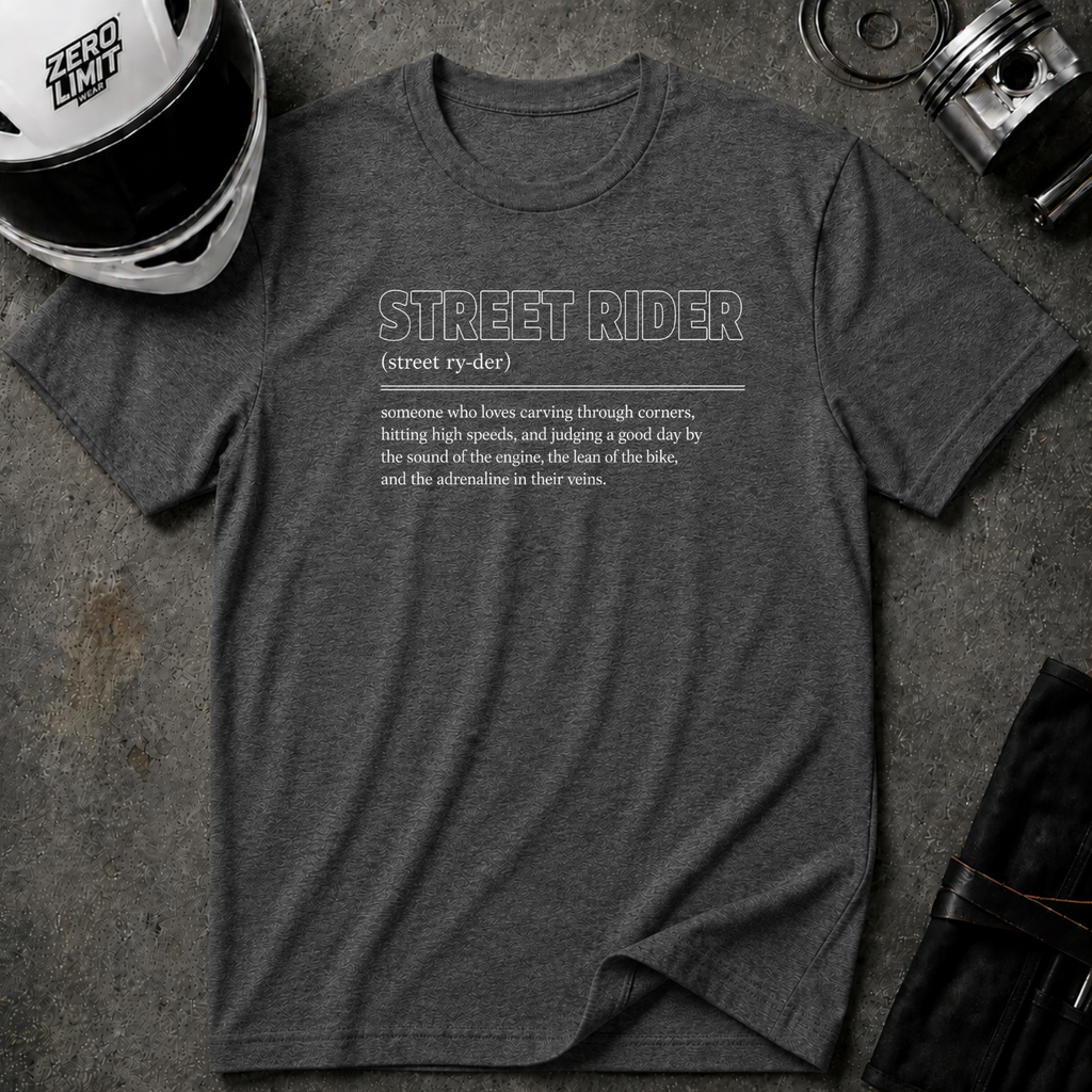 Street Rider Definition T-Shirt