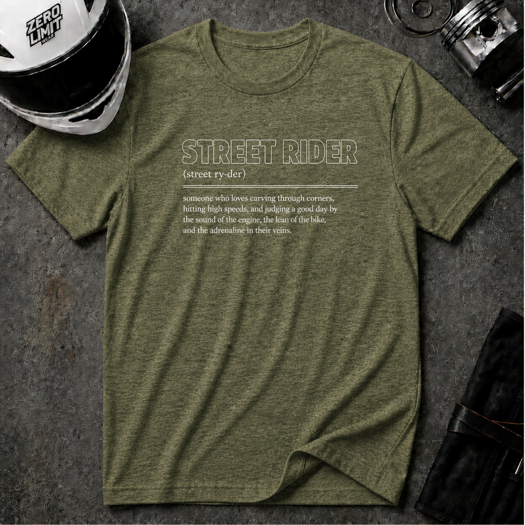 Street Rider Definition T-Shirt