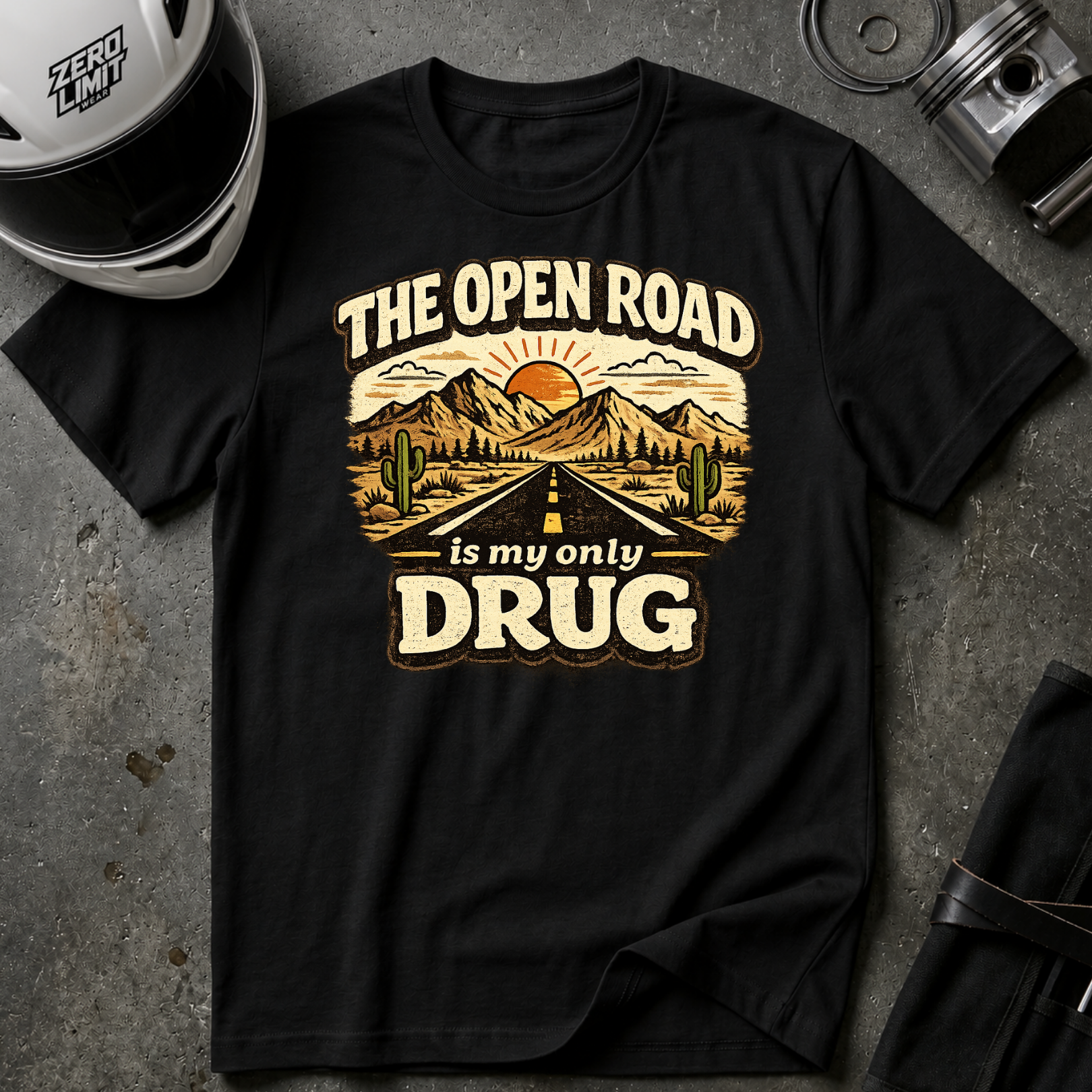 The Open Road is My Only Drug T-Shirt