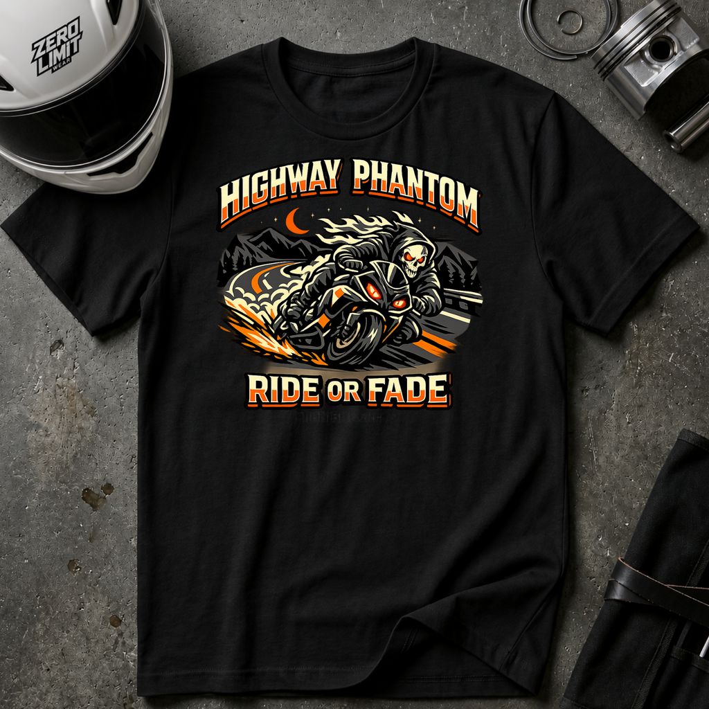 Highway Phantom Ride or Fade T-Shirt