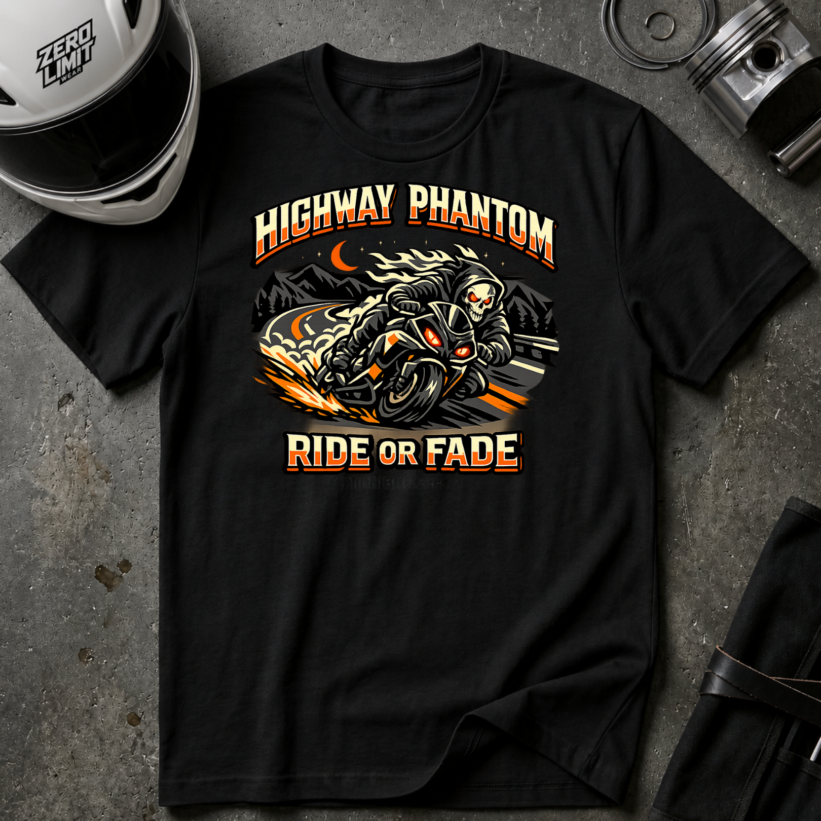 Highway Phantom Ride or Fade T-Shirt