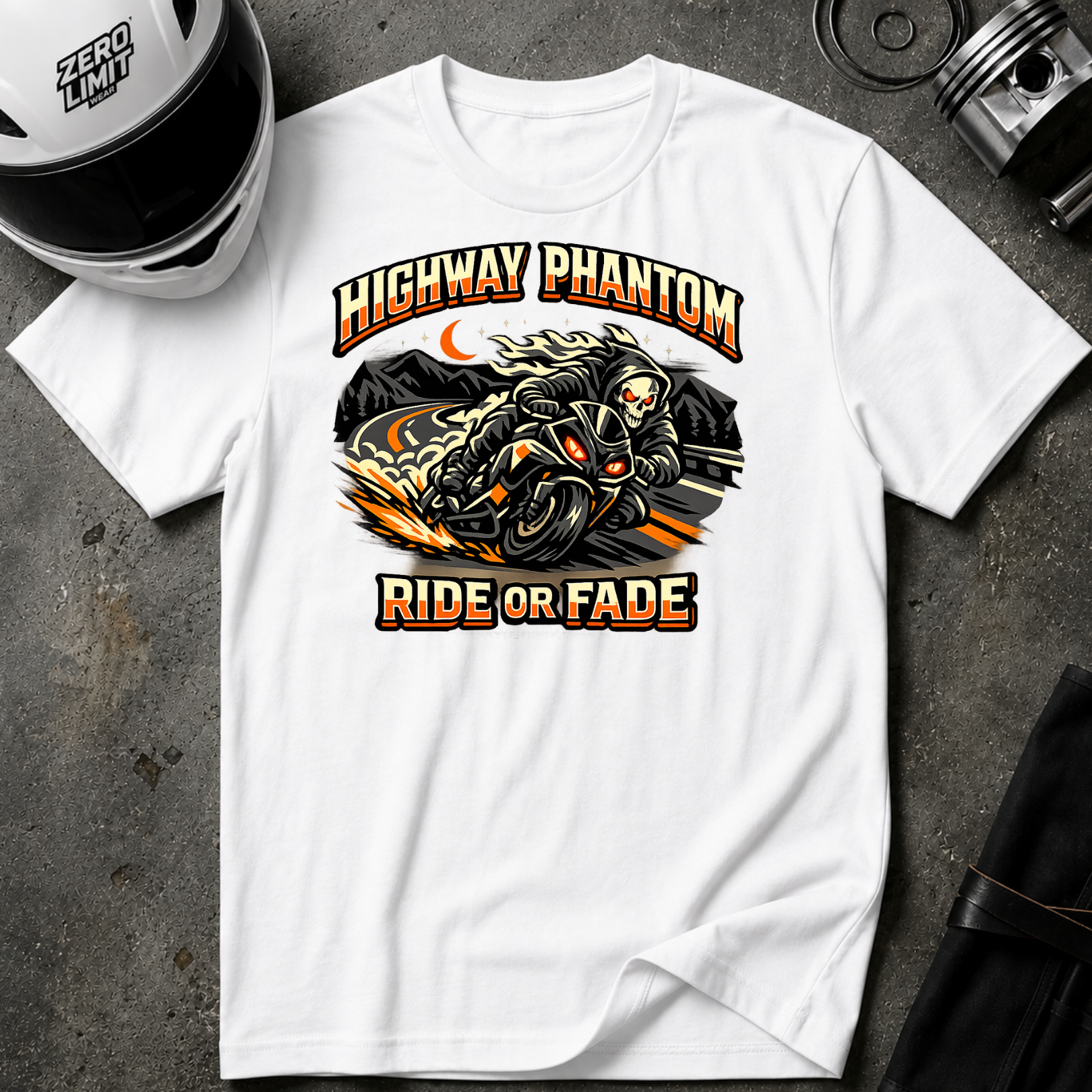 Highway Phantom Ride or Fade T-Shirt