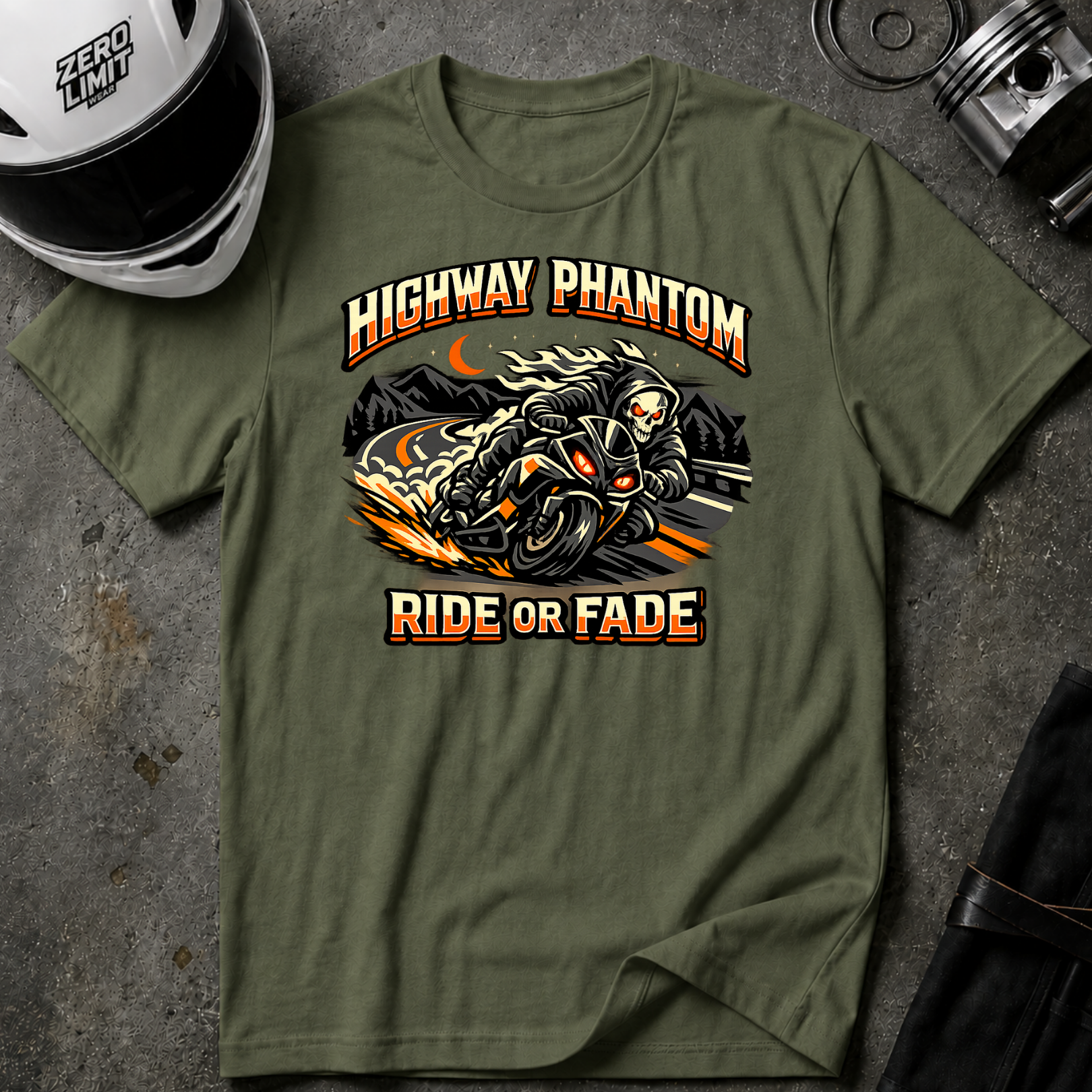 Highway Phantom Ride or Fade T-Shirt