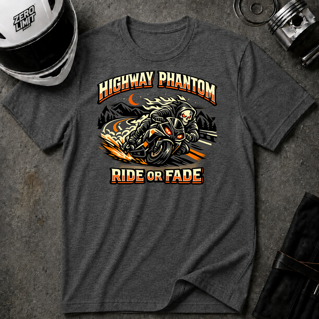 Highway Phantom Ride or Fade T-Shirt