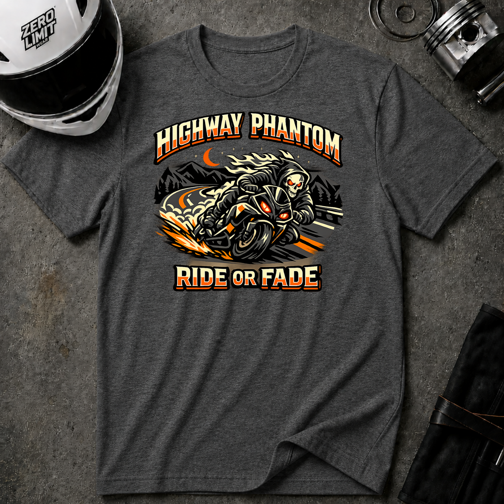 Highway Phantom Ride or Fade T-Shirt