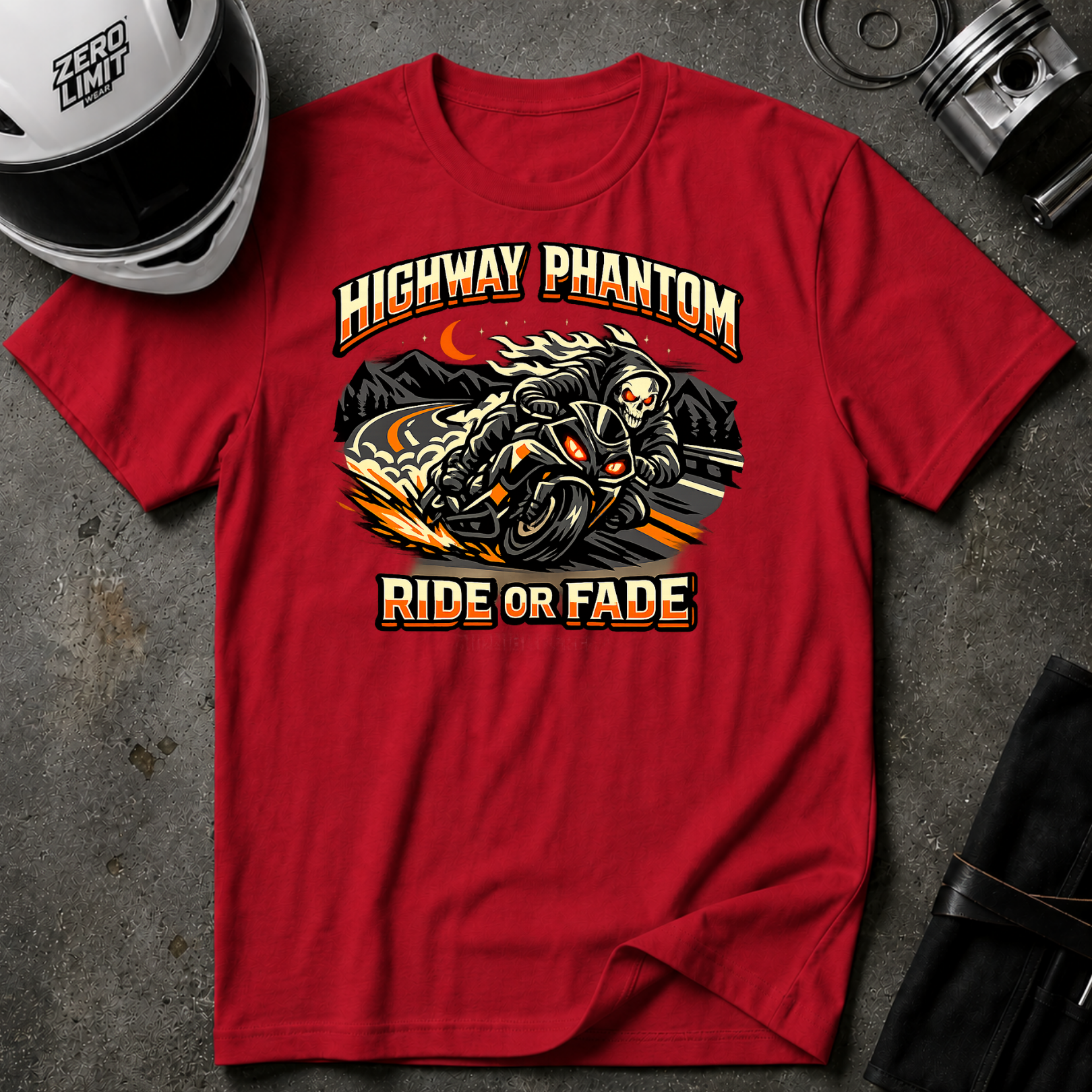 Highway Phantom Ride or Fade T-Shirt