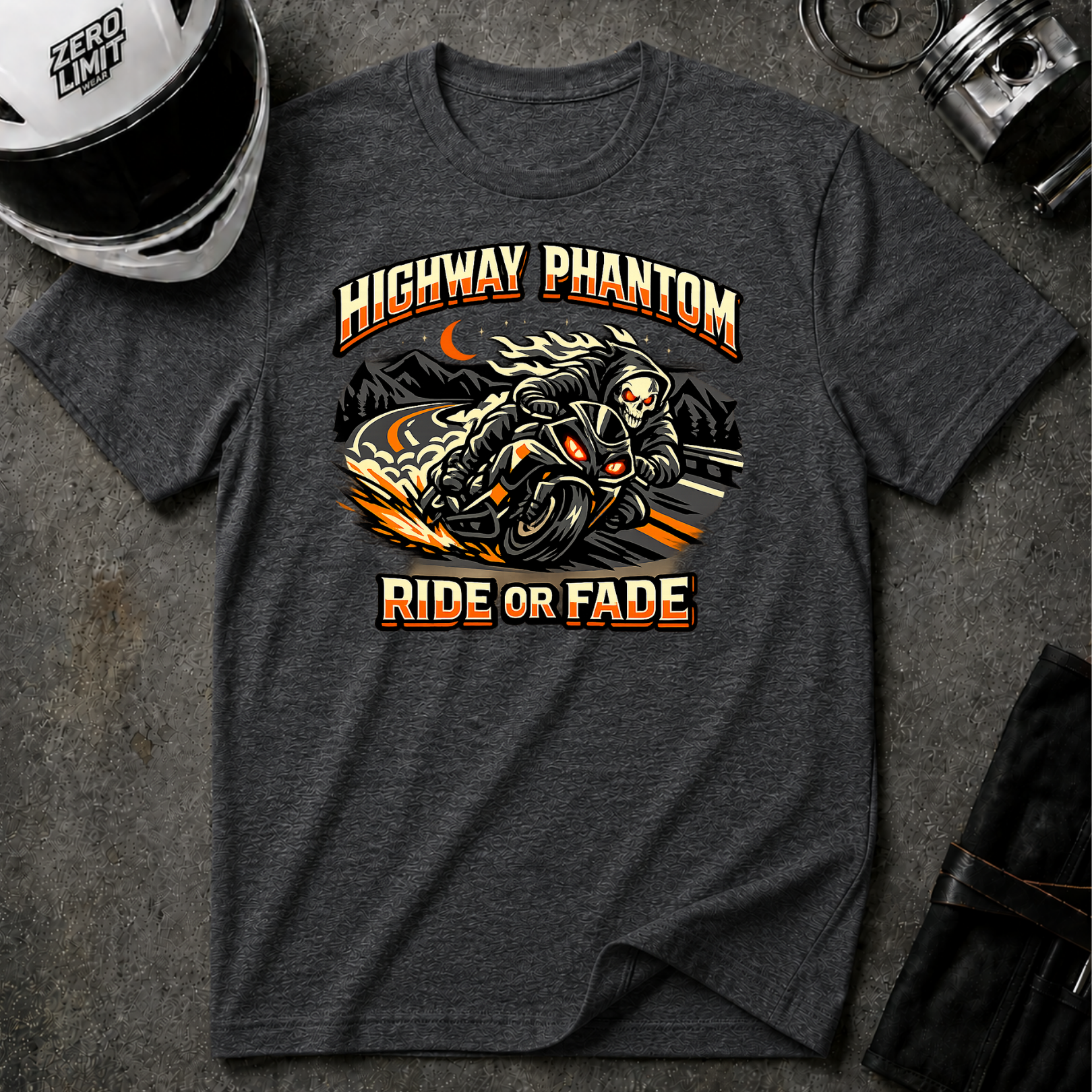 Highway Phantom Ride or Fade T-Shirt