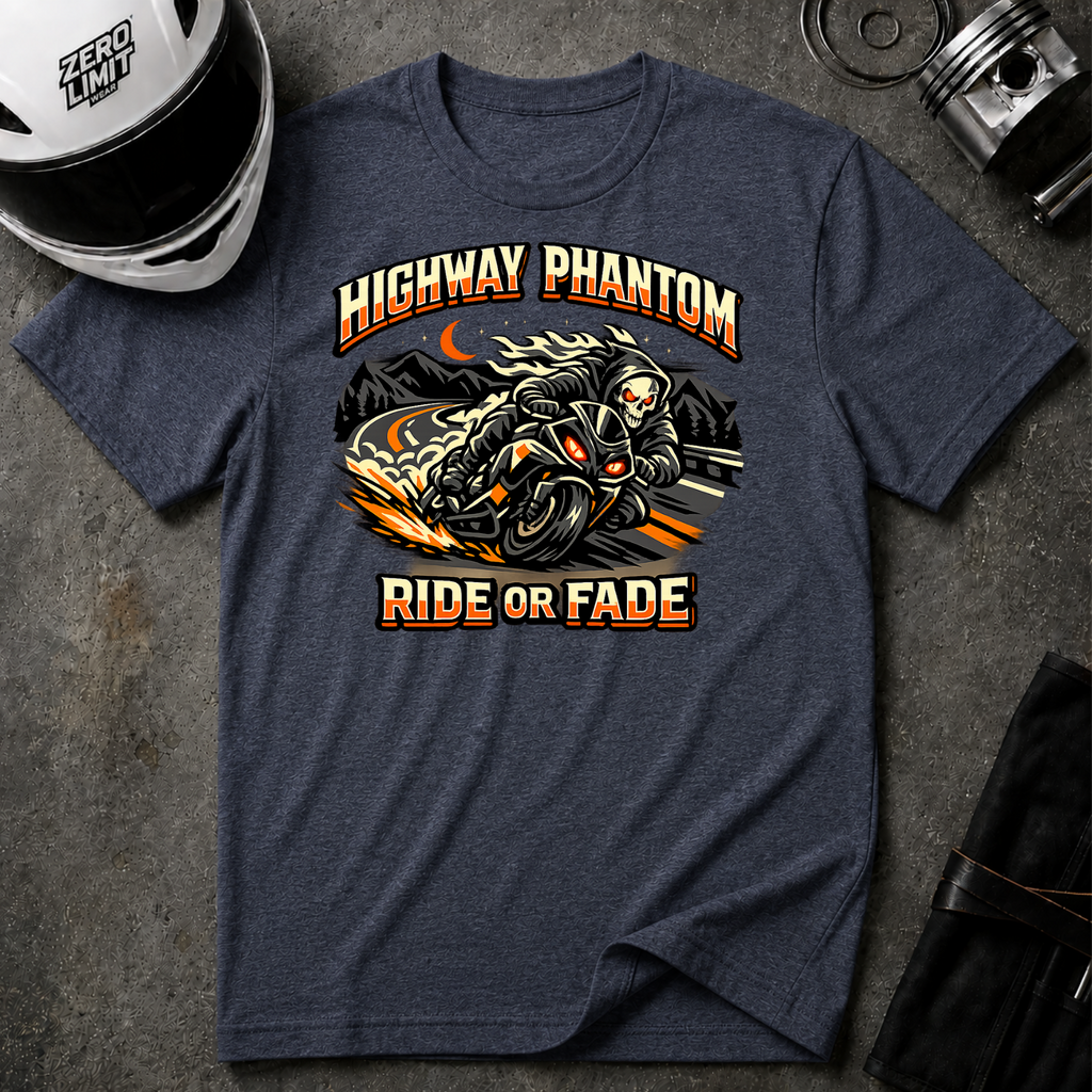 Highway Phantom Ride or Fade T-Shirt