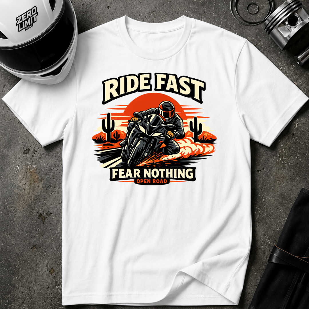 Ride Fast Fear Nothing T-Shirt