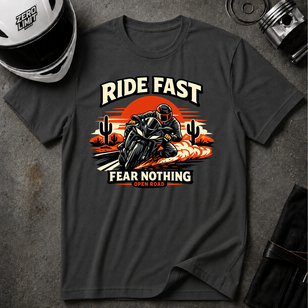 Ride Fast Fear Nothing T-Shirt