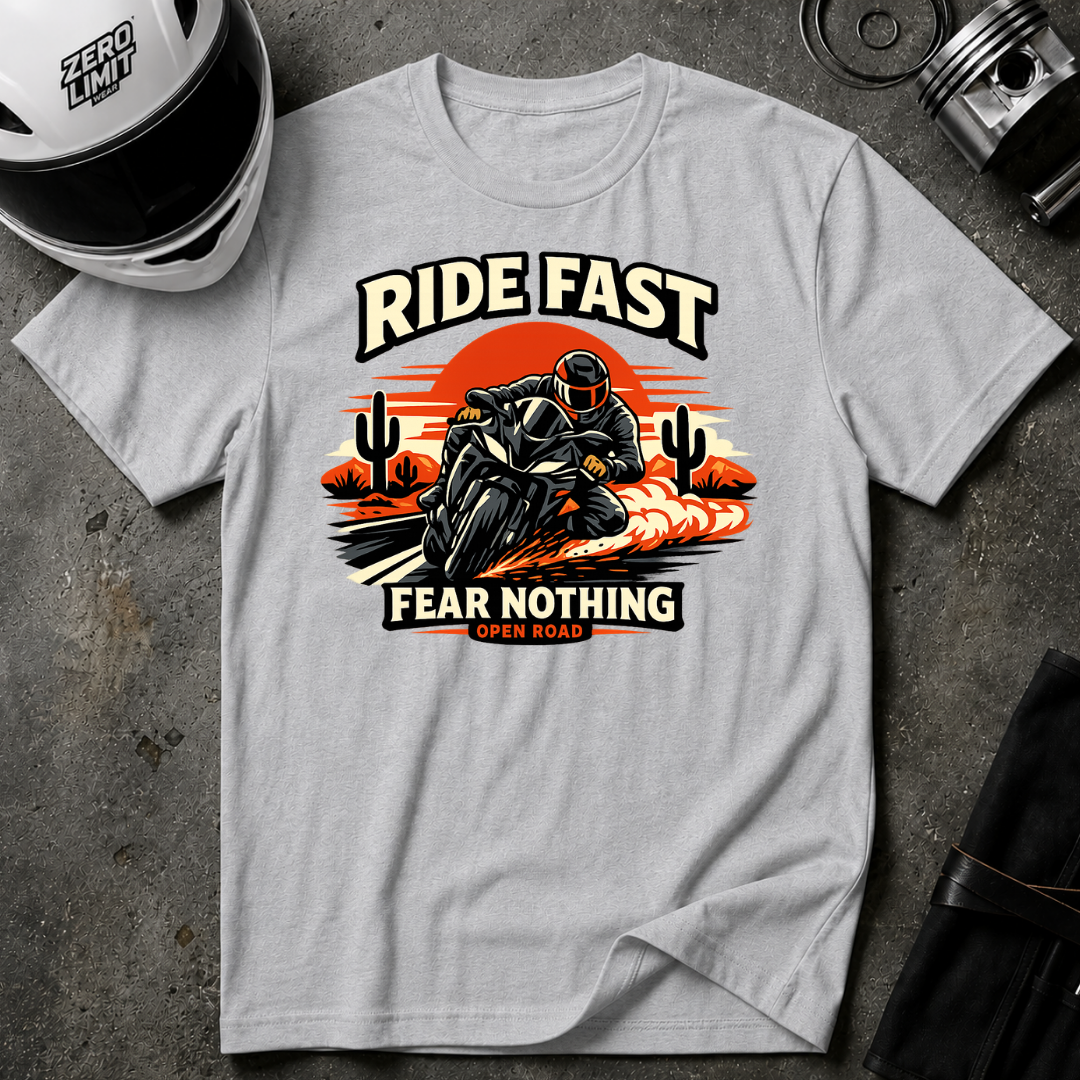 Ride Fast Fear Nothing T-Shirt