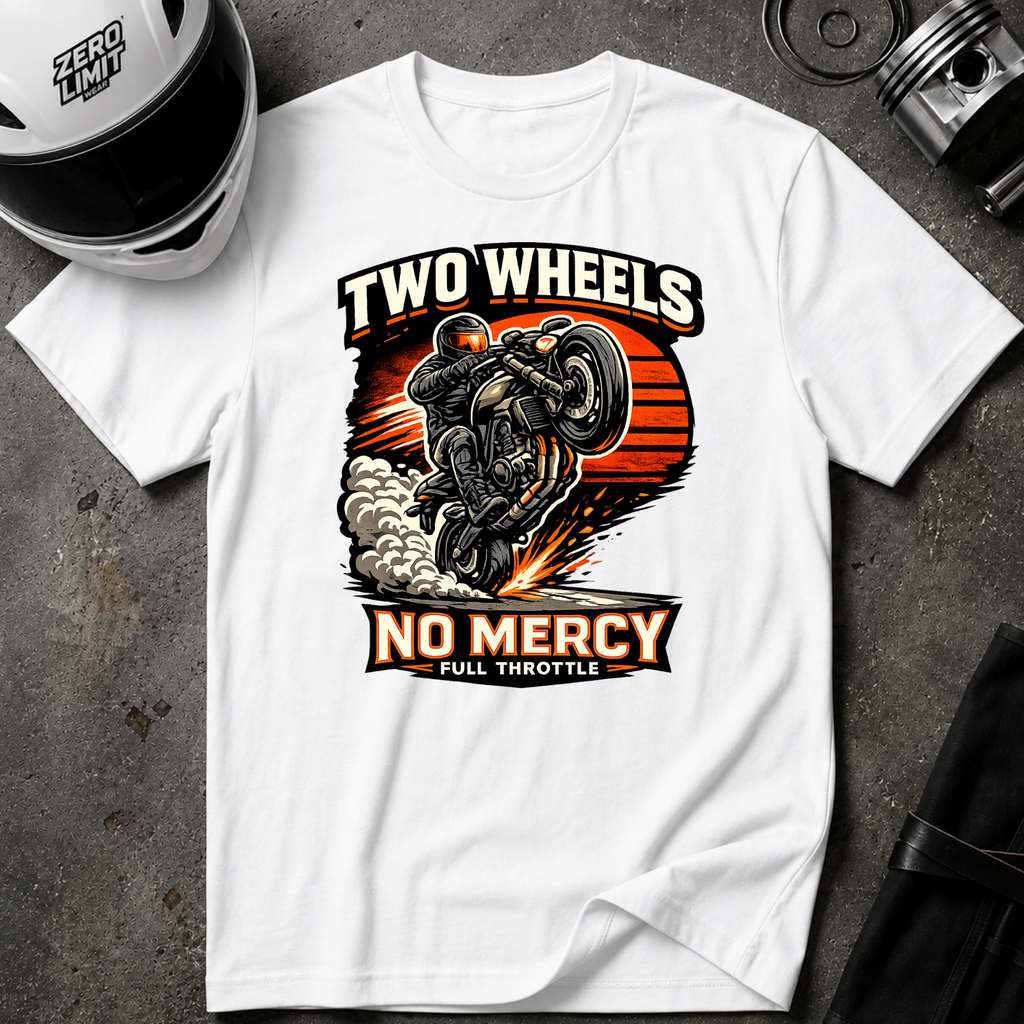 Two Wheels No Mercy T-Shirt