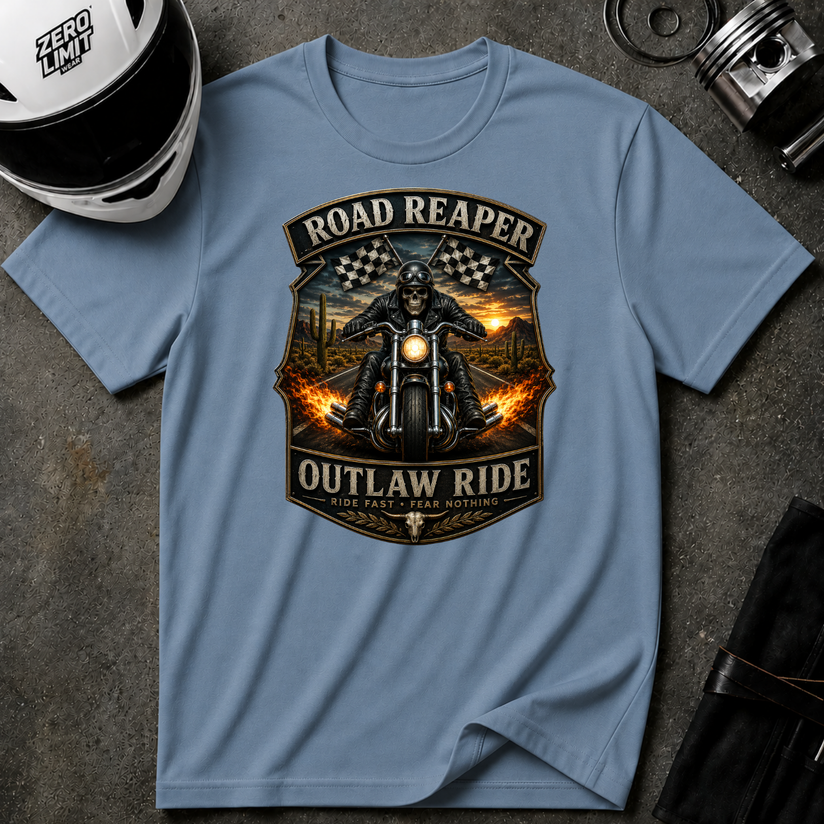 Road Reaper Outlaw Ride T-Shirt