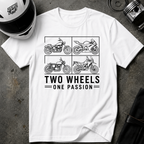 Two Wheels One Passion T-Shirt