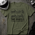 Two Wheels One Passion T-Shirt