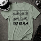 Two Wheels One Passion T-Shirt