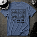 Two Wheels One Passion T-Shirt