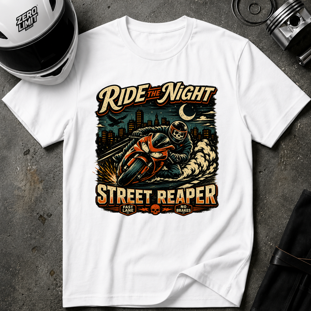 Ride The Night Street Reaper T-Shirt