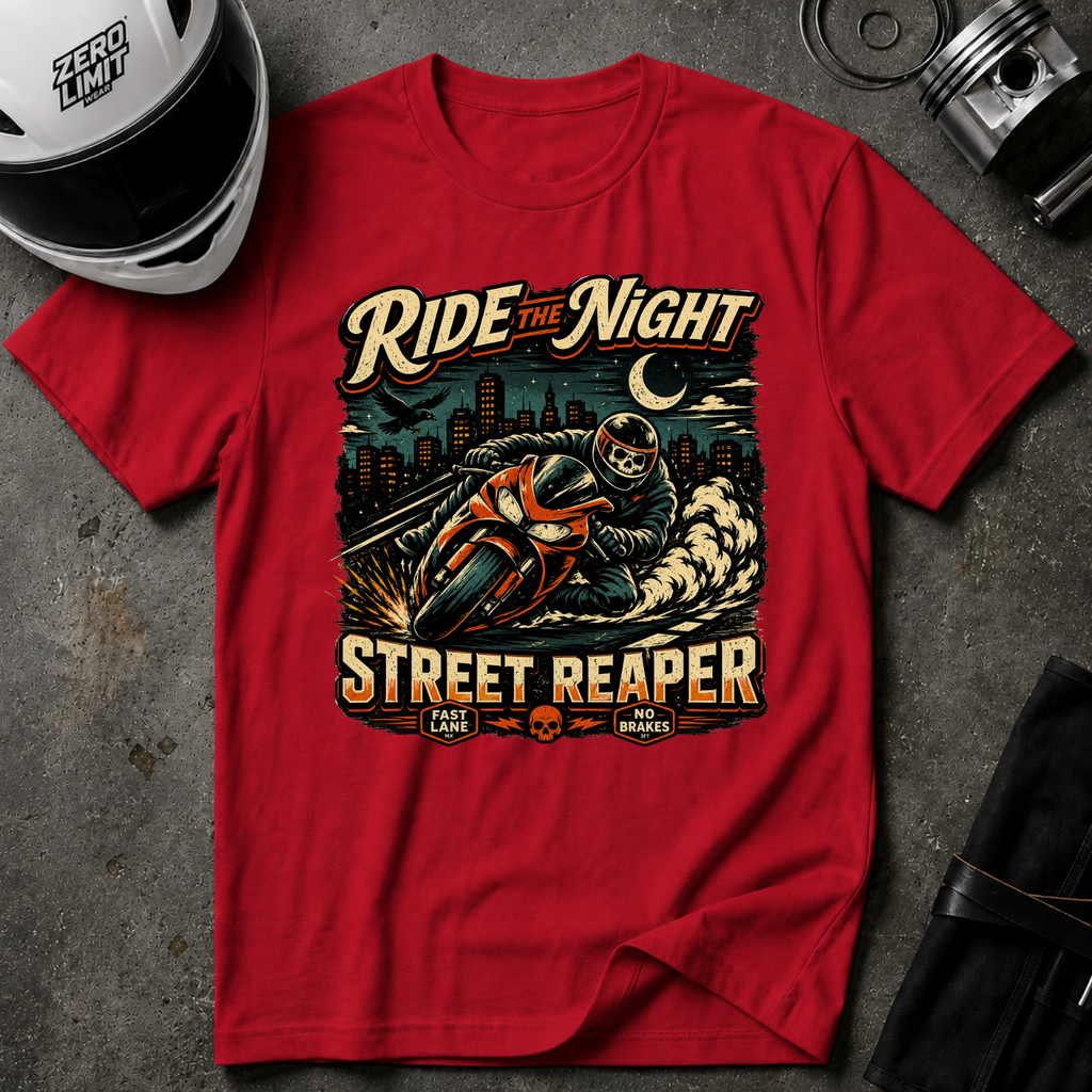 Ride The Night Street Reaper T-Shirt
