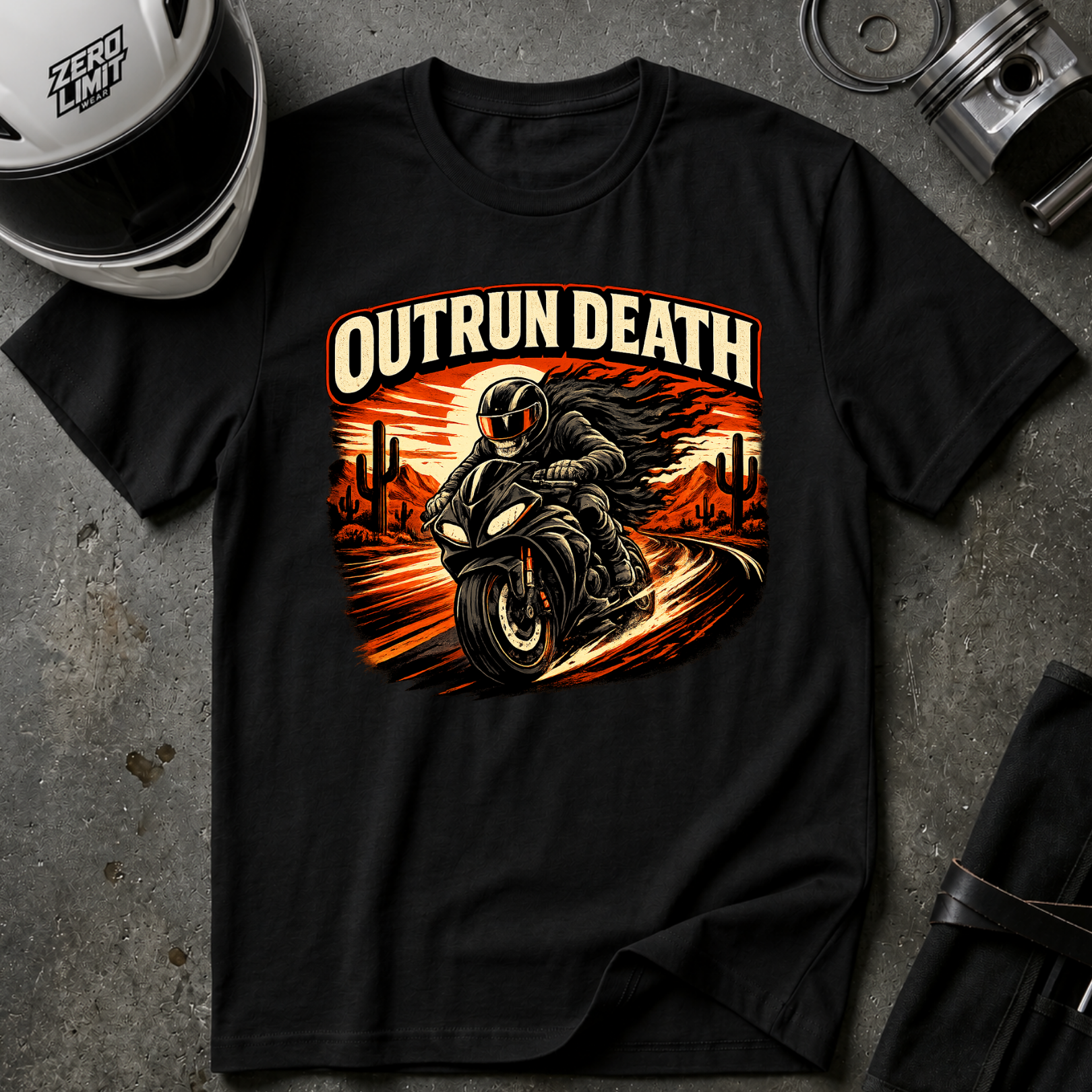 Outrun Death T-Shirt