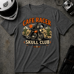 Cafe Racer Skull Club T-Shirt