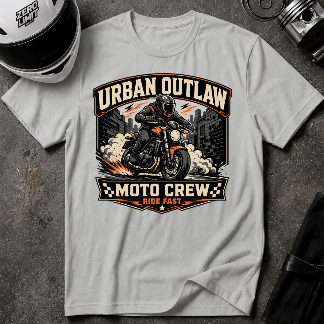 Urban Outlaw Moto Crew Ride Fast T-Shirt