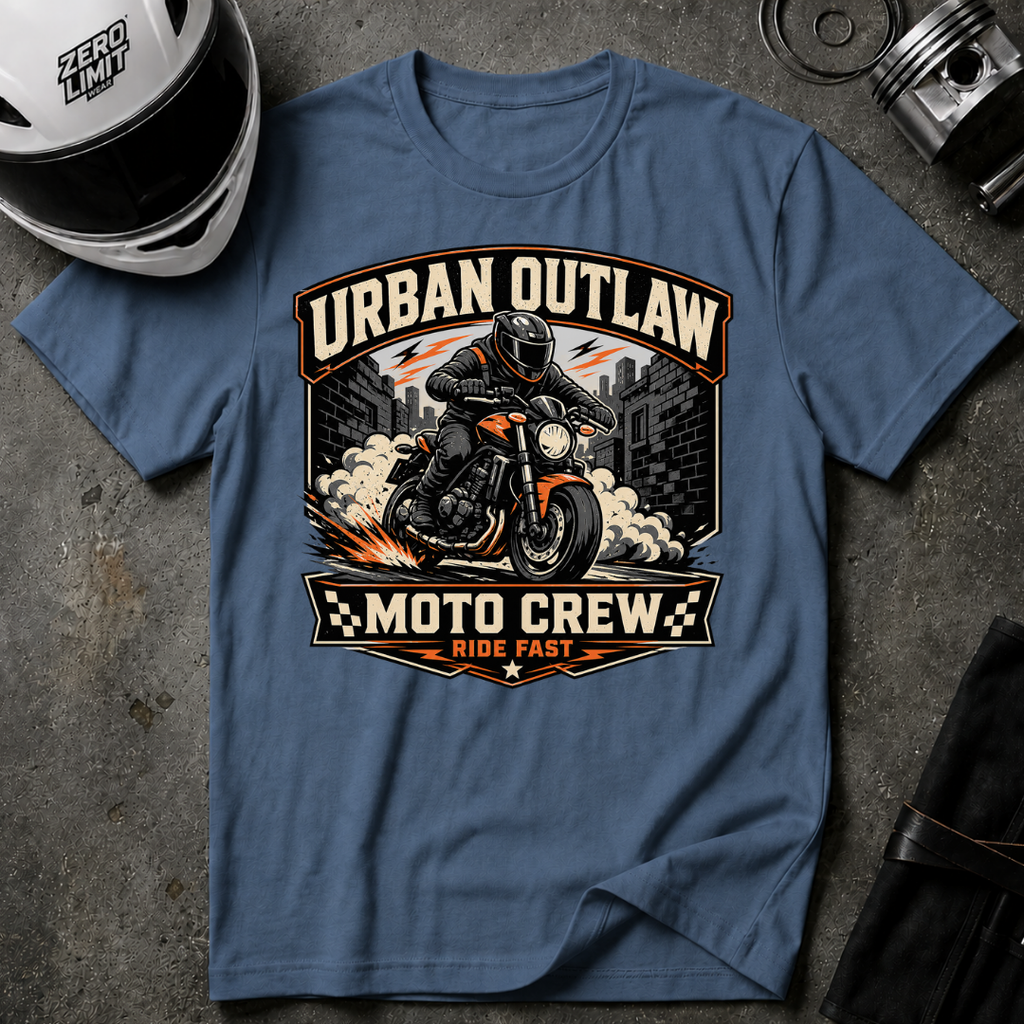 Urban Outlaw Moto Crew Ride Fast T-Shirt