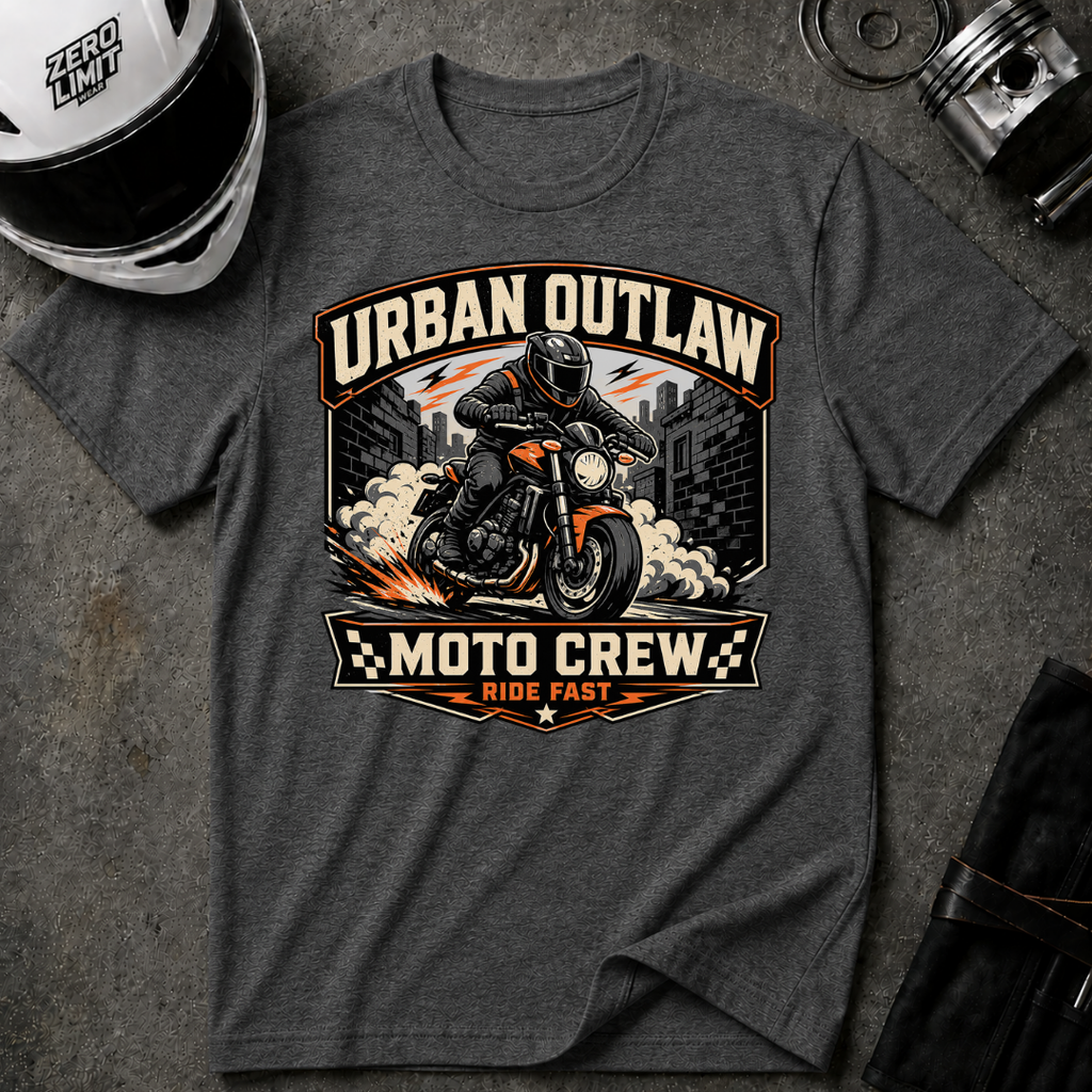 Urban Outlaw Moto Crew Ride Fast T-Shirt