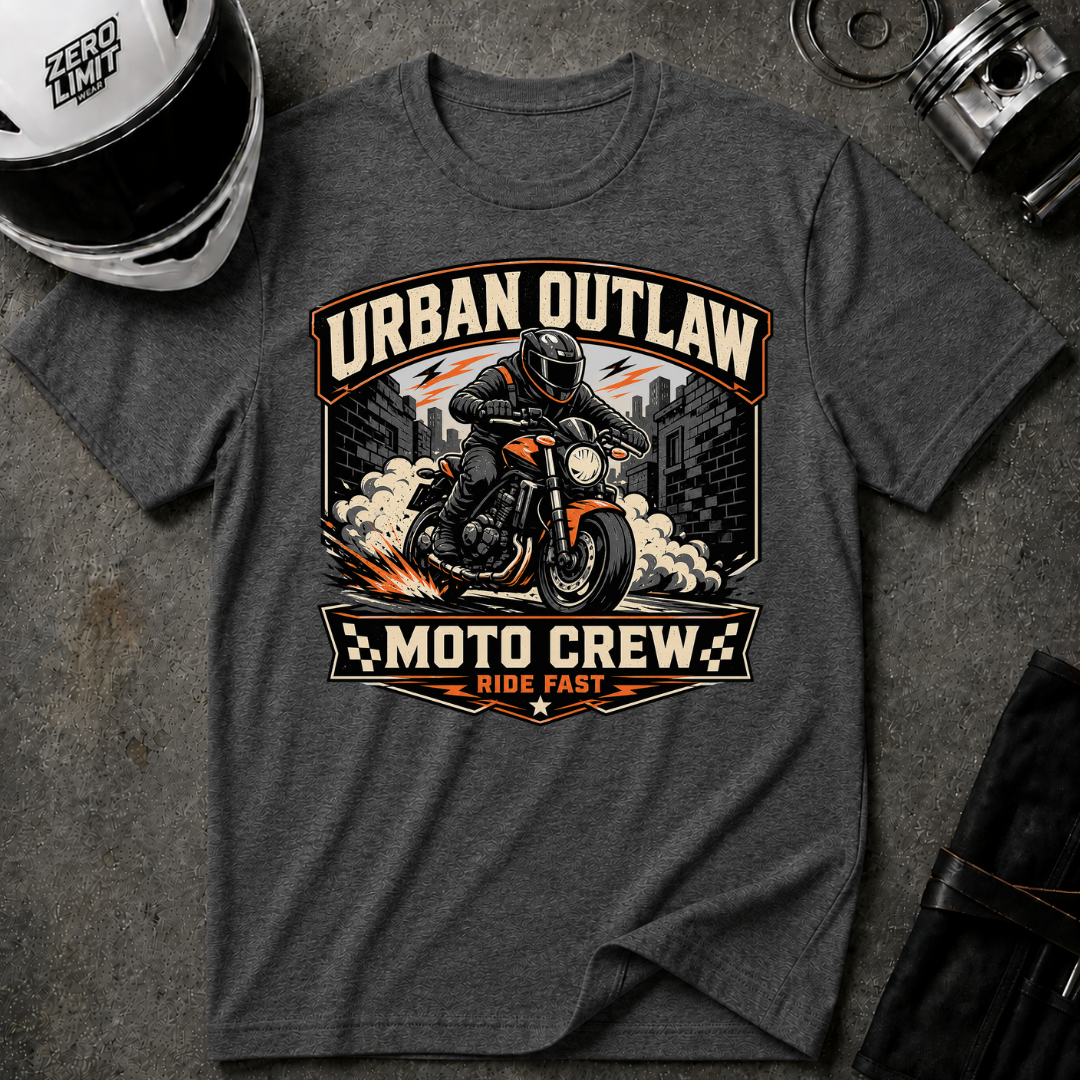 Urban Outlaw Moto Crew Ride Fast T-Shirt