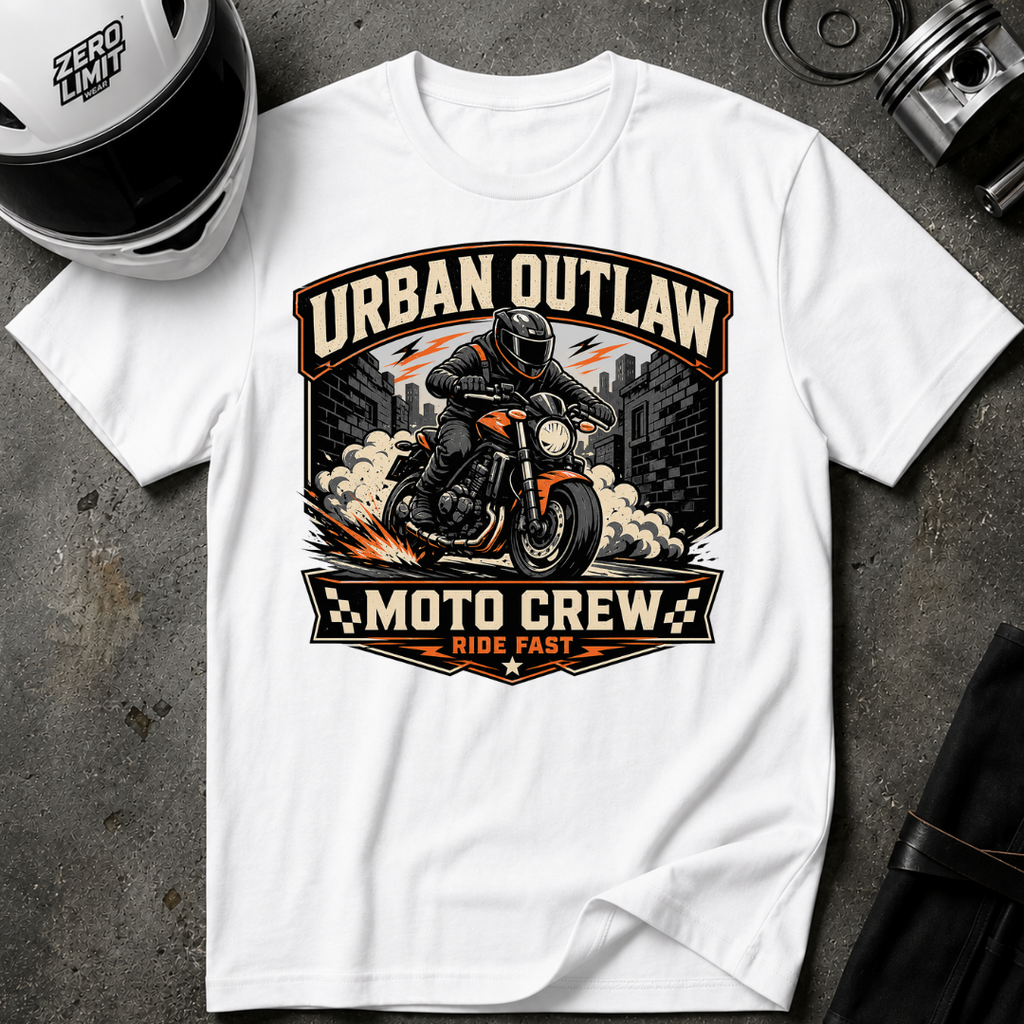Urban Outlaw Moto Crew Ride Fast T-Shirt