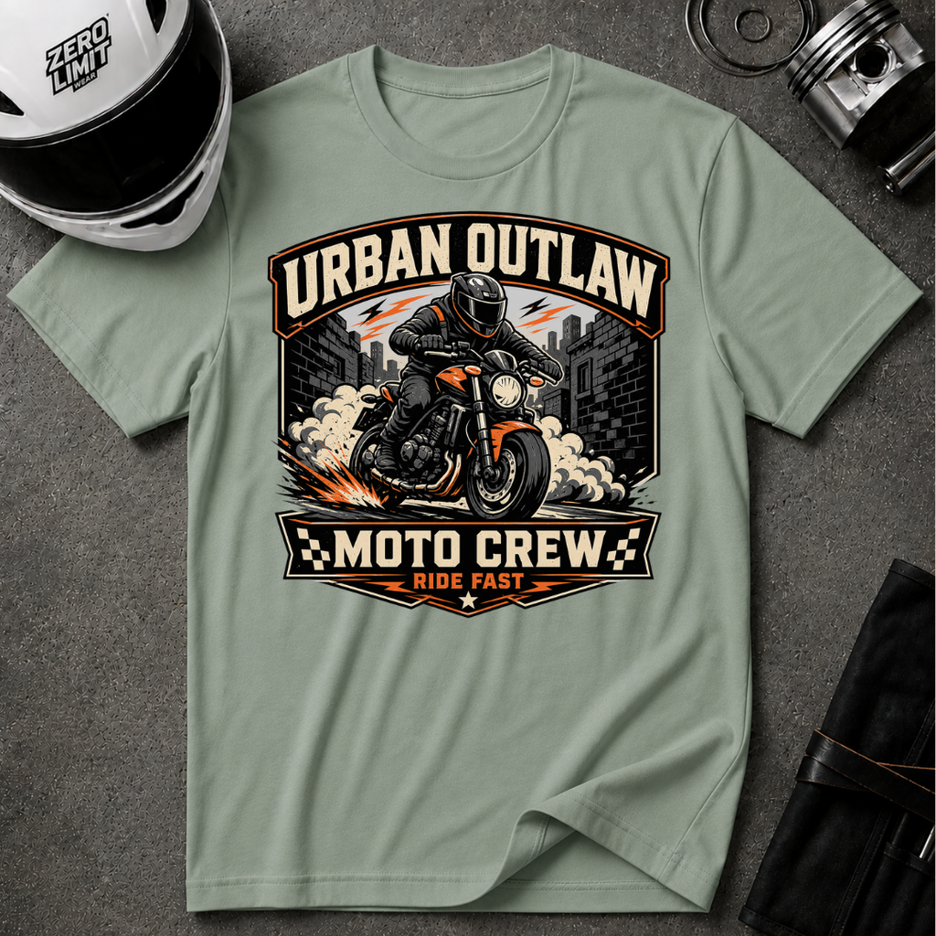 Urban Outlaw Moto Crew Ride Fast T-Shirt