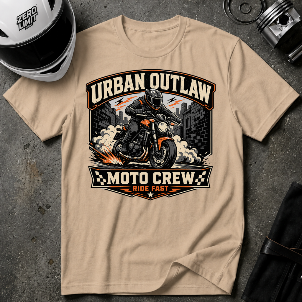 Urban Outlaw Moto Crew Ride Fast T-Shirt