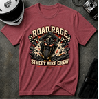 Road Rage Street Bike Crew T-Shirt