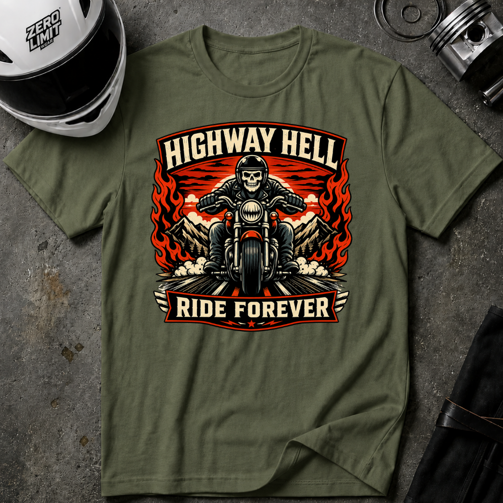 Highway Hell Ride Forever T-Shirt