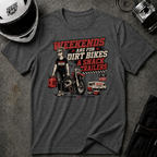 Weekends Are For Dirt Bikes & Snack Trailers T-Shirt