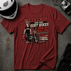 Weekends Are For Dirt Bikes & Snack Trailers T-Shirt