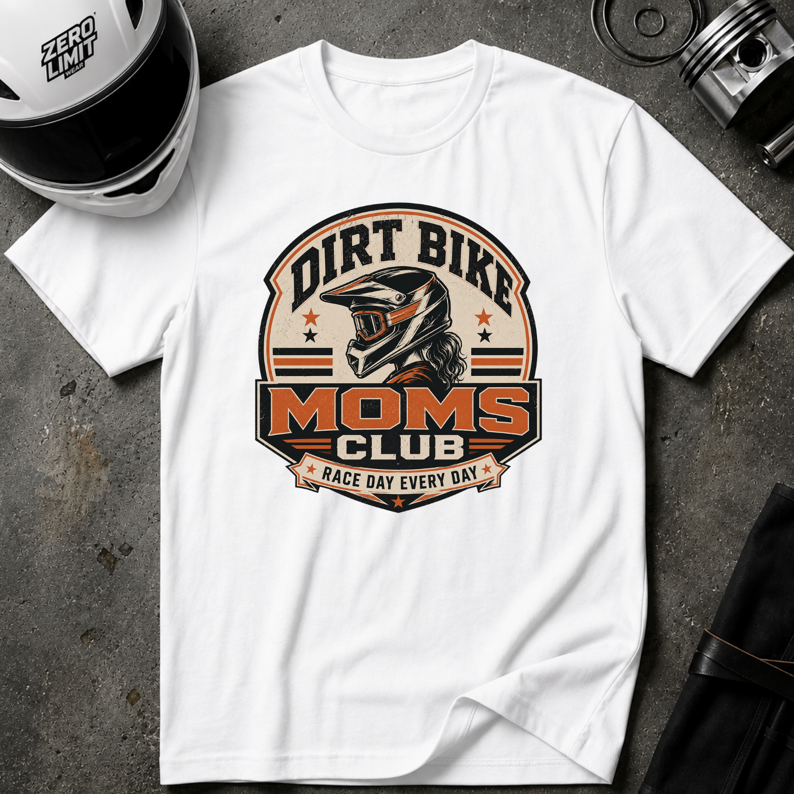 Dirt Bike Moms Club T-Shirt