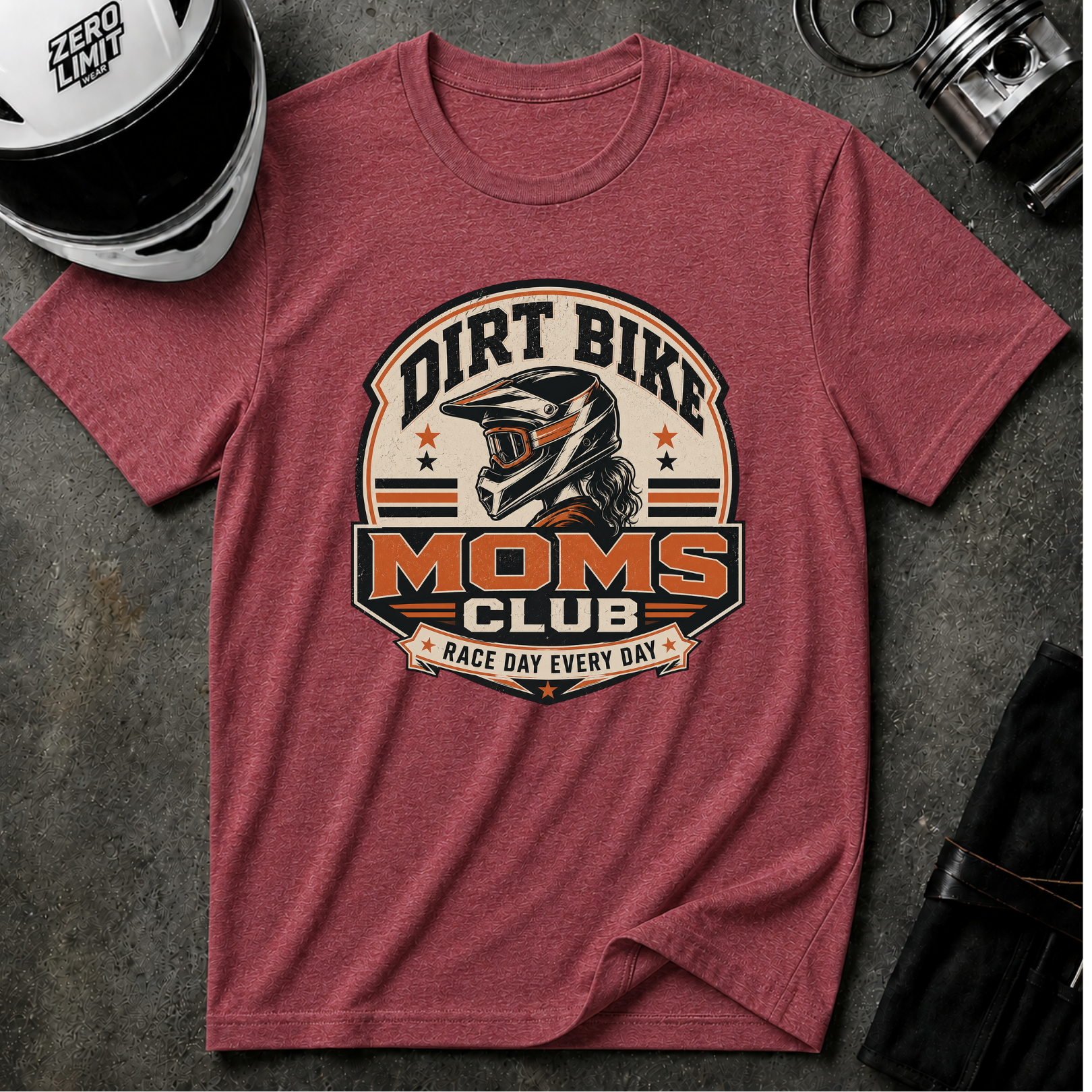 Dirt Bike Moms Club T-Shirt