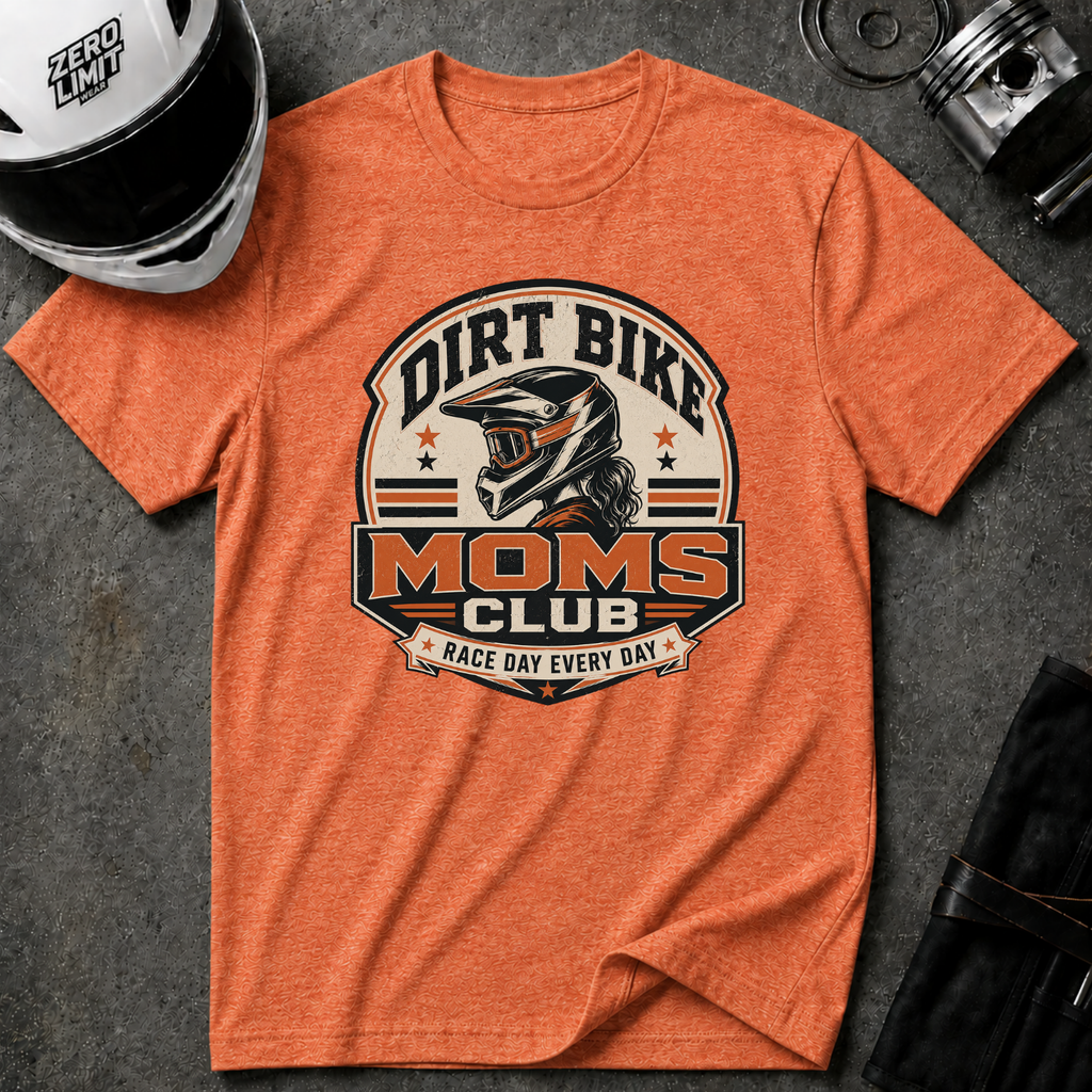 Dirt Bike Moms Club T-Shirt