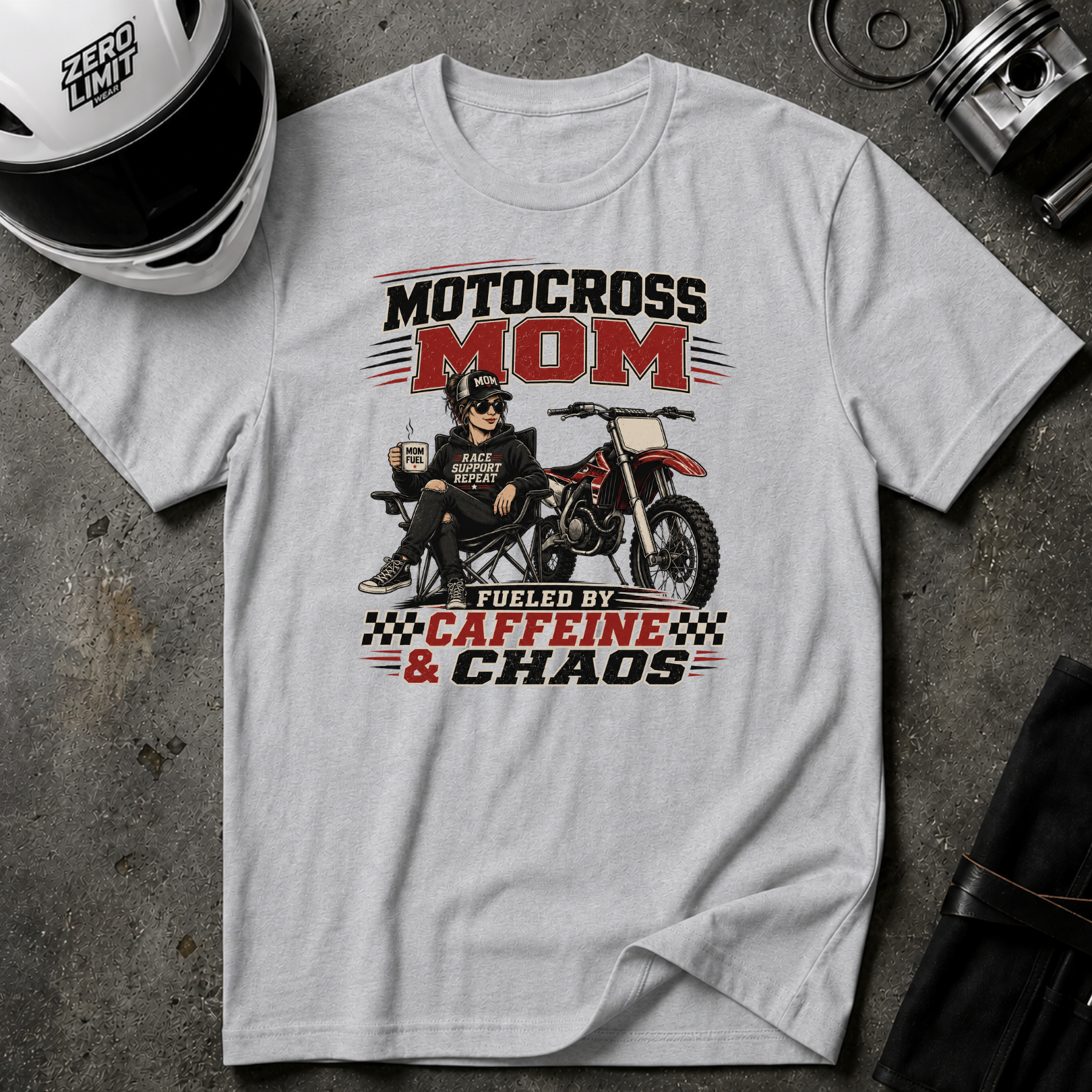 Motocross Mom T-Shirt