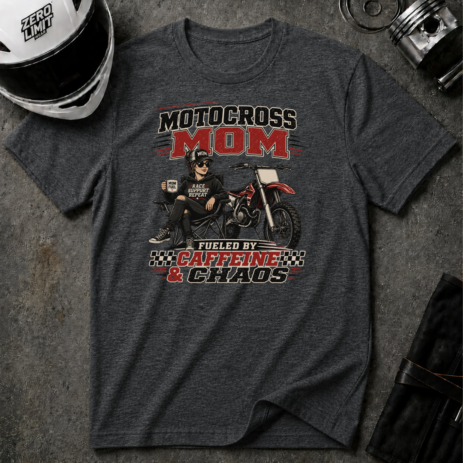 Motocross Mom T-Shirt