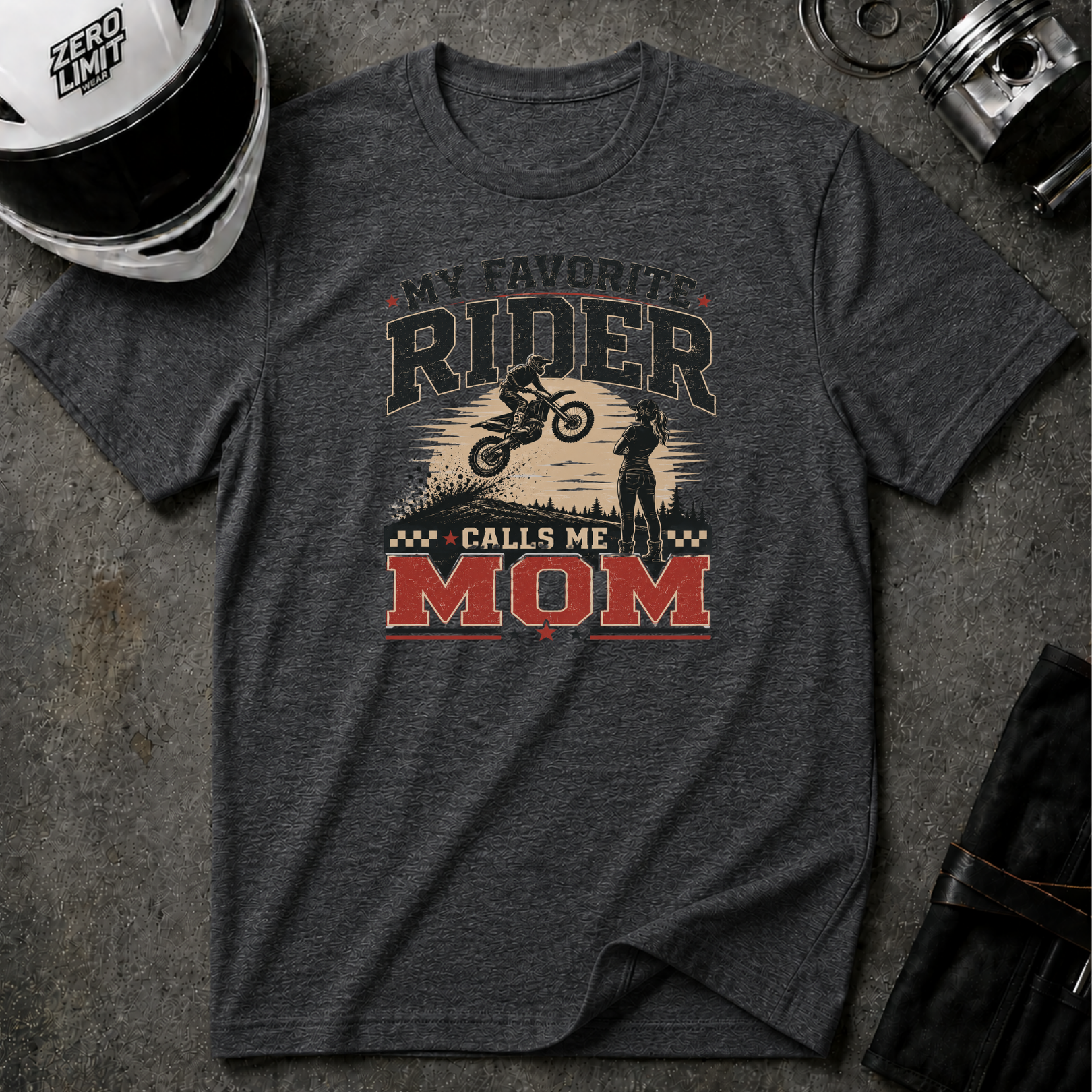 My Favorite Rider Calls me Mom T-Shirt
