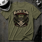 Black Flag Skull Patch T-Shirt