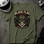 Black Flag Skull Patch T-Shirt