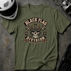 Black Flag Division Skull T-Shirt