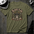 Black Flag Division Skull T-Shirt