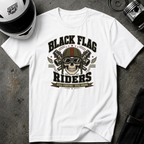 Black Flag Riders Skull T-Shirt