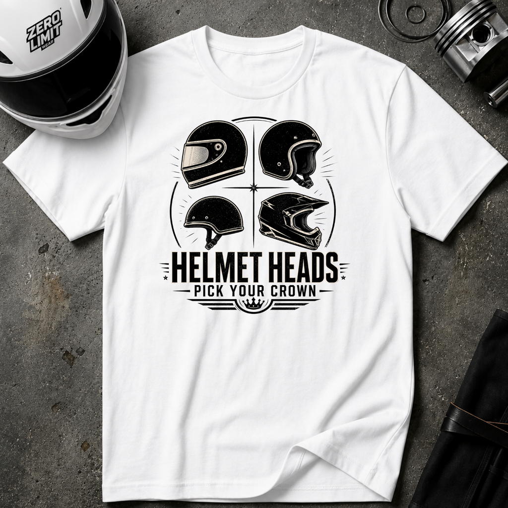 Helmet Heads Pick Your Crown T-Shirt